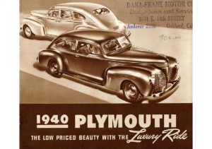 1940 Plymouth