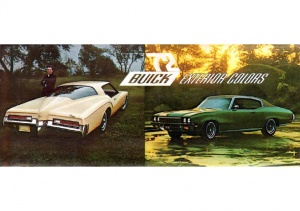 1972 Buick Exterior Colors Chart