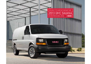 2013 GMC Savana