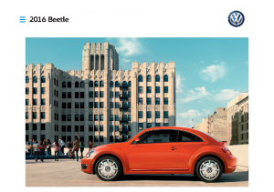 2016 VW Beetle