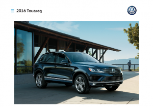 2016 VW Touareg