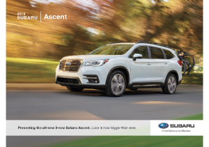 2019 Subaru Ascent V1