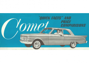 1960 Mercury Comet Quick Facts