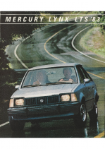 1983 Mercury Lynx LTS Folder