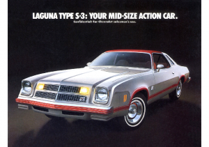 1975 Chevrolet Laguna S3 Salesman Folder