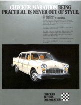 1979 Checker Marathon A12E Foldout