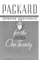 1936 Packard 120 Accessories