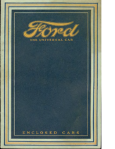 1916 Ford Enclosed Cars