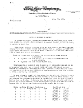 1926 Ford Dealer Letters