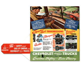 1947 Chevrolet Advance Design Trucks Mailer