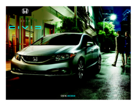 2013 Honda Civic Sedan Fact Sheet