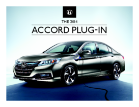 2014 Honda Accord Plug-In Spec Sheet