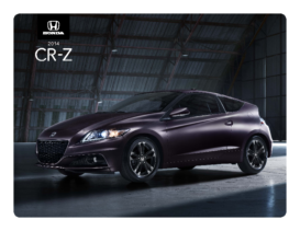 2014 Honda CR-Z Spec Sheet