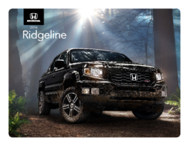 2014 Honda Ridgeline Spec Sheet