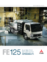 2010 Mitsubishi Fuso Canter FE125 Spec Sheet