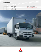 2013 Mitsubishi Fuso Canter FE125 Spec Sheet