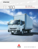 2013 Mitsubishi Fuso Canter FE160 Spec Sheet