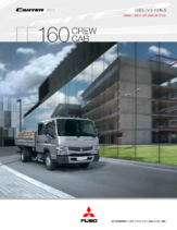 2014 Mitsubishi Fuso Canter FE160 Crew Cab Spec Sheet