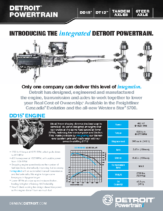 2014 Western Star Detroit Powertrain Spec Sheet