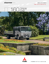 2015 Mitsubishi Fuso Canter FE160 Crew Cab Spec Sheet