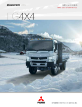 2015 Mitsubishi Fuso Canter FG4X4 Spec Sheet