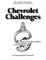 1971 Chevrolet Truck Challenges