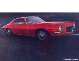 1970 Chevrolet Camaro Dealer Sheet