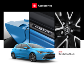 2021 Toyota Corolla Hatchback Accessories