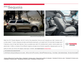 2012 Toyota Sequoia V2