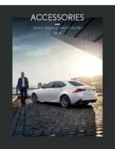 2018 Lexus Sedan & Coupe Accessories