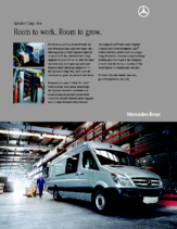 2010 Mercedes-Benz Sprinter Cargo Van Data Sheet