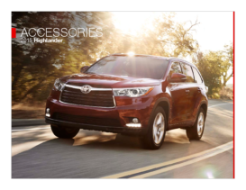 2015 Toyota Highlander Accessories