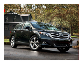 2015 Toyota Venza Accessories