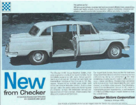 1966 Checker A-12E