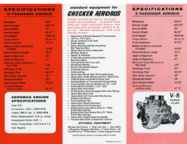 1966 Checker Aerobus Specs