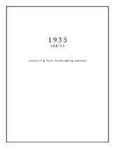 1935 Hudson Accessory Bulletins