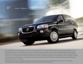 2007 Buick Terraza Spec Sheet