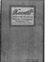 1911 Maxwell Advance Description