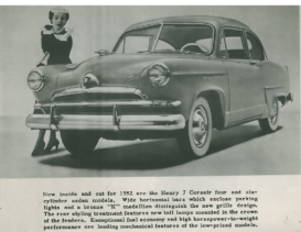 1952 Kaiser Henry J Press Release