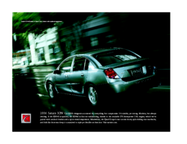 2006 Saturn Ion Spec Sheet