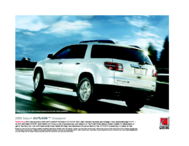 2008 Saturn Outlook Spec Sheet