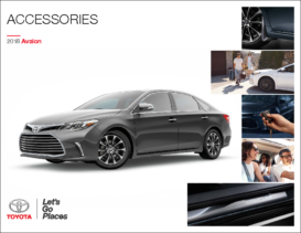 2018 Toyota Avalon Accessories