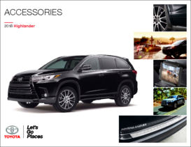 2018 Toyota Highlander Accessories