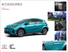 2018 Toyota Prius C Accessories