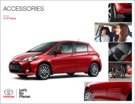 2018 Toyota Yaris Accessories