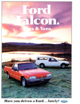 1988 Ford XF Falcon Ute & Van AUS