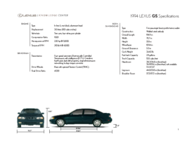 1994 Lexus GS Specs