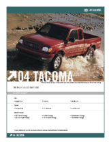 2004 Toyota Tacoma Specs