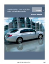 2007 Toyota Avalon Specs