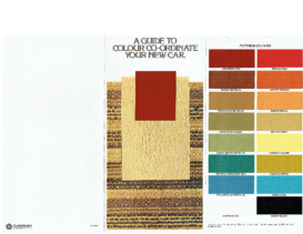 1976 Chrysler VK & CL Colours AUS